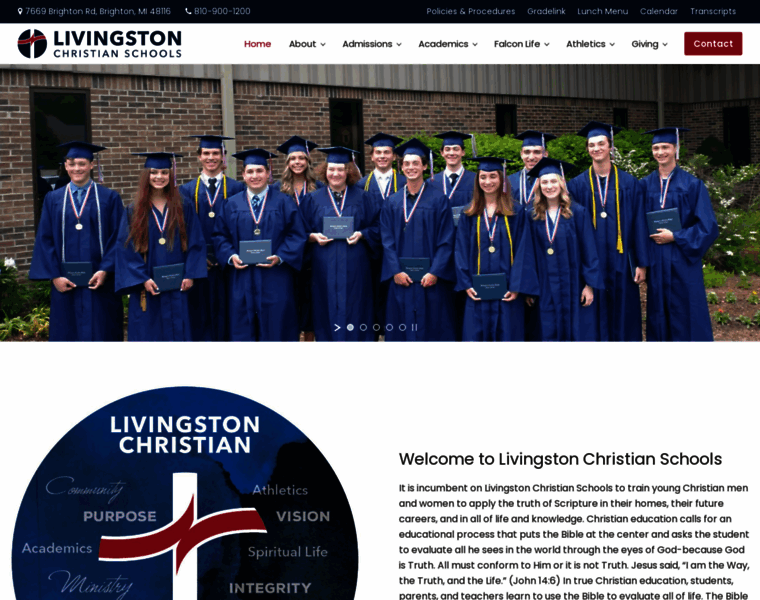 Livingstonchristianschools.org thumbnail