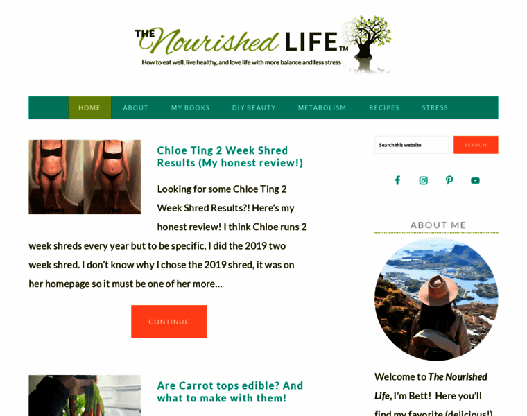 Livingthenourishedlife.com thumbnail