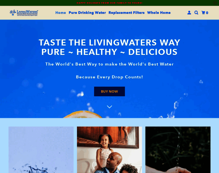 Livingwatersway.com thumbnail