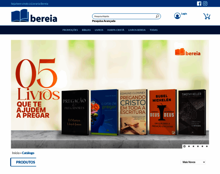 Livrariabereia.com.br thumbnail