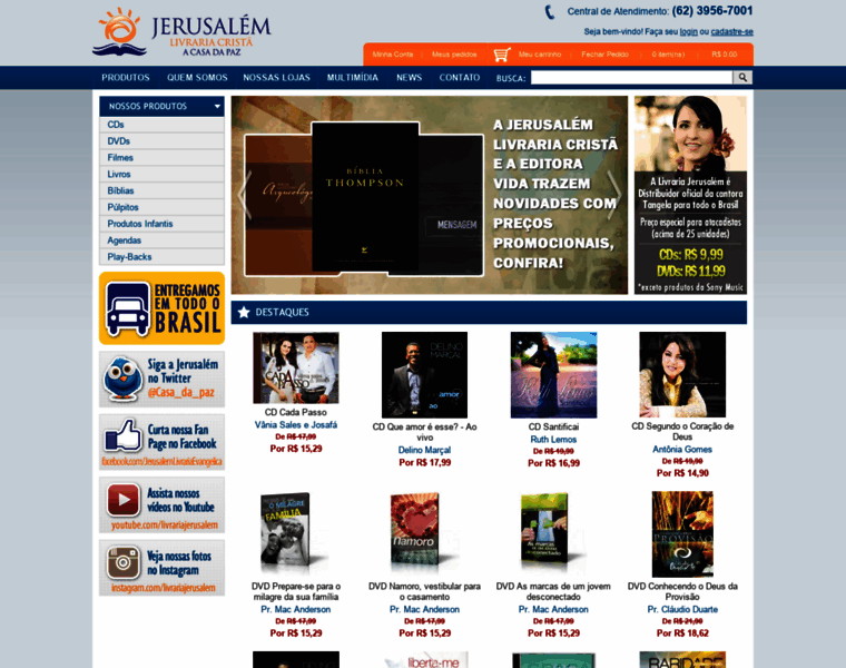 Livrariajerusalem.com thumbnail