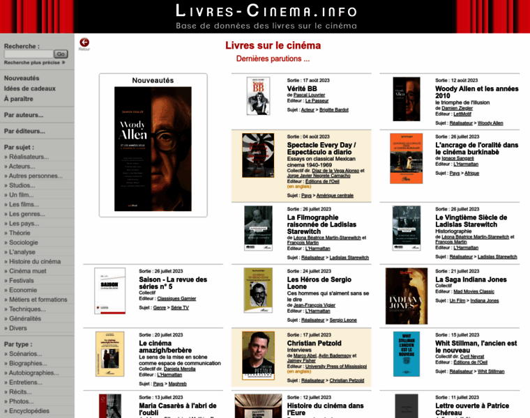Livres-cinema.info thumbnail