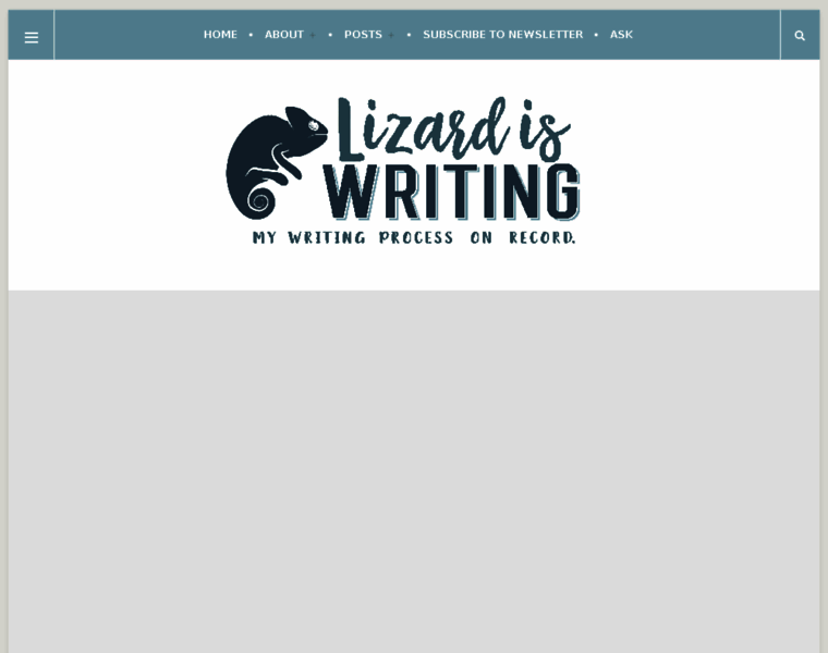 Lizard-is-writing.com thumbnail