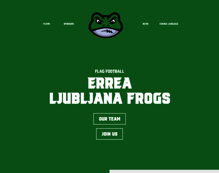 Ljubljanafrogs.si thumbnail
