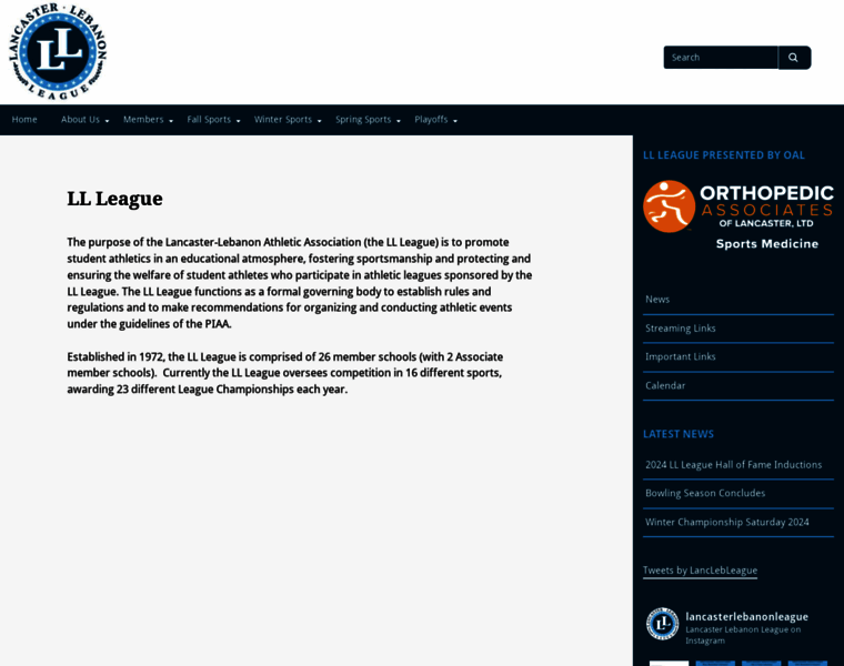 Ll-league.com thumbnail
