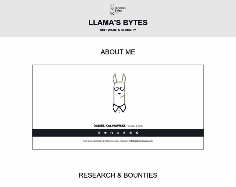 Llamasbytes.com thumbnail
