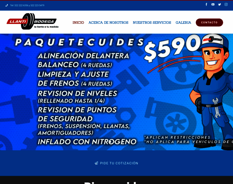 Llantibodega.net thumbnail