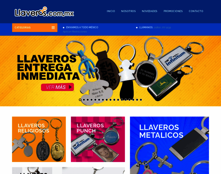 Llaveros.com.mx thumbnail
