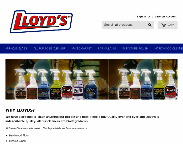 Lloydscleaner.com thumbnail