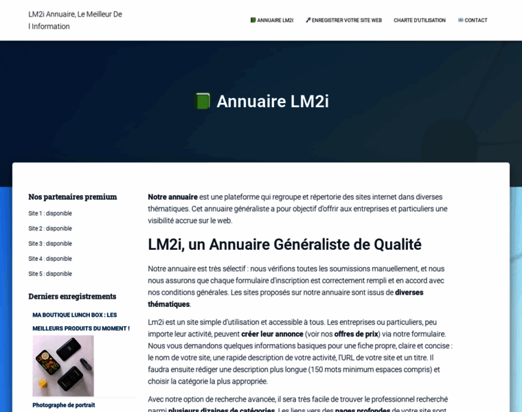 Lm2i-annuaire.fr thumbnail