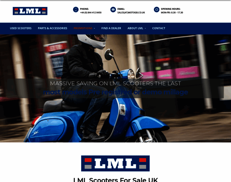 Lml-scooters.co.uk thumbnail