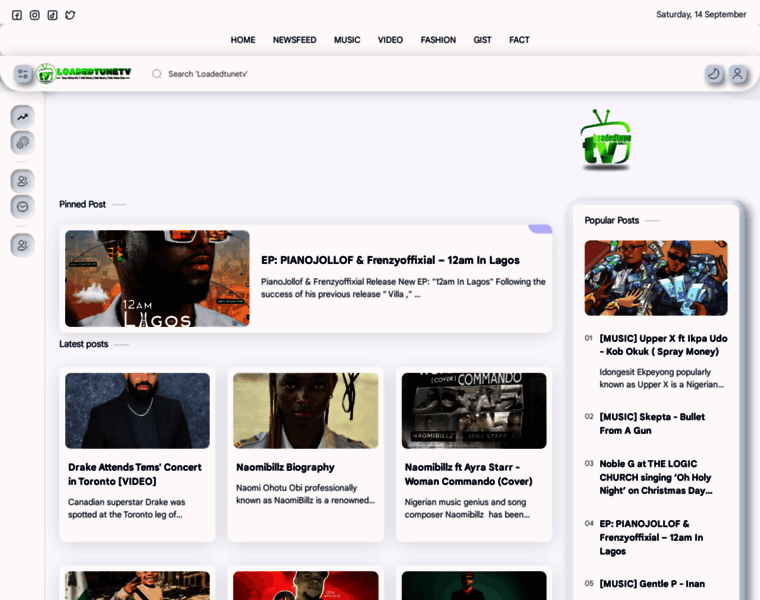 Loadedtunetv.com.ng thumbnail