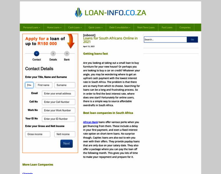 Loan-info.co.za thumbnail