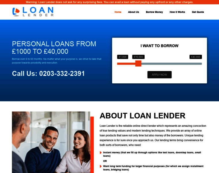Loan-lender.uk thumbnail