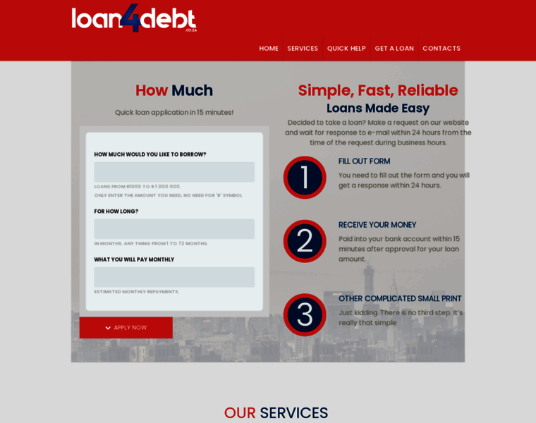 Loan4debt.co.za thumbnail