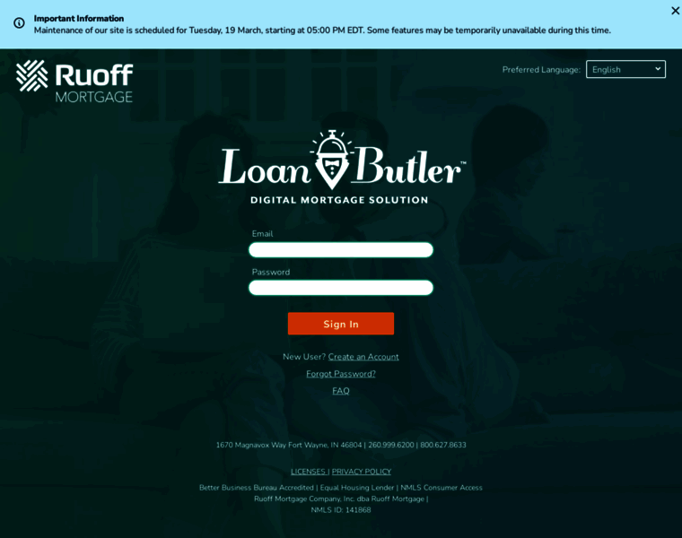 Loanbutler.ruoff.com thumbnail