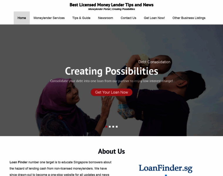 Loanfinder.sg thumbnail