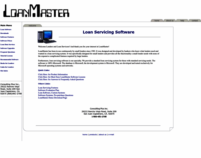 Loanmastersoftware.com thumbnail