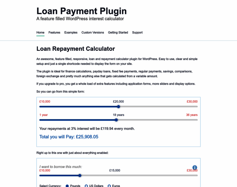 Loanpaymentplugin.com thumbnail