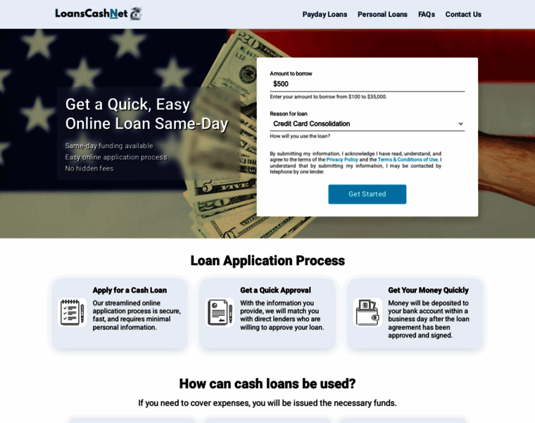 Loans-cash.net thumbnail