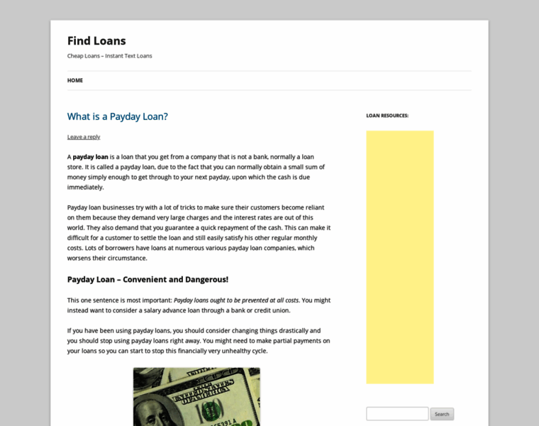 Loans-find.com thumbnail