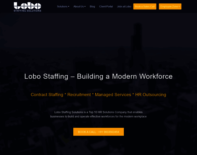 Lobostaffing.com thumbnail