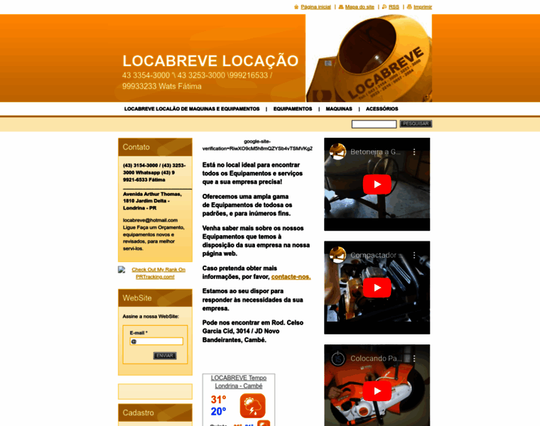 Locabreve.com.br thumbnail