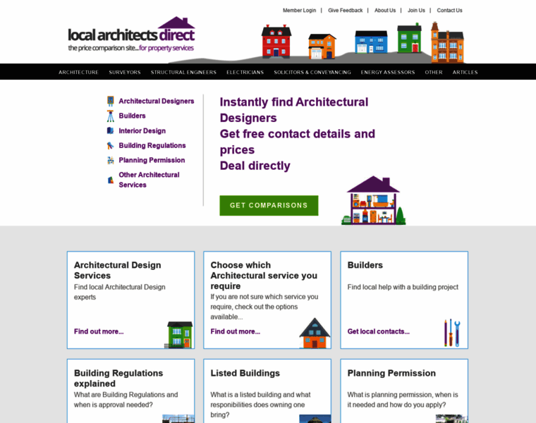Localarchitectsdirect.co.uk thumbnail