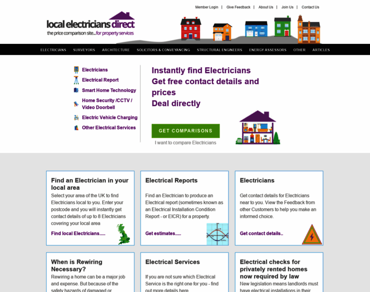 Localelectriciansdirect.co.uk thumbnail