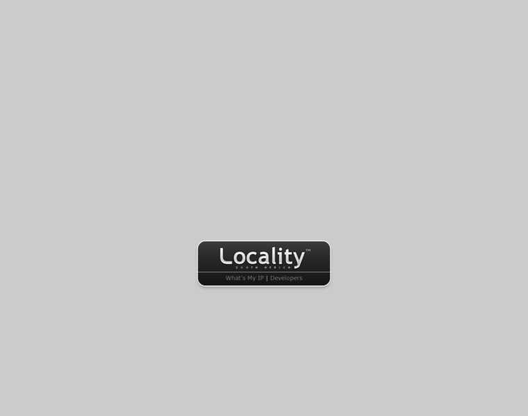 Locality.co.za thumbnail