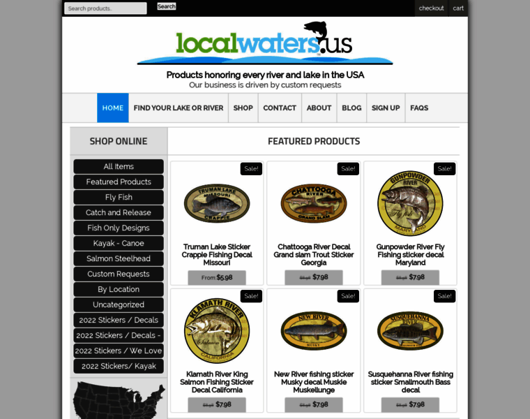 Localwaters.us thumbnail