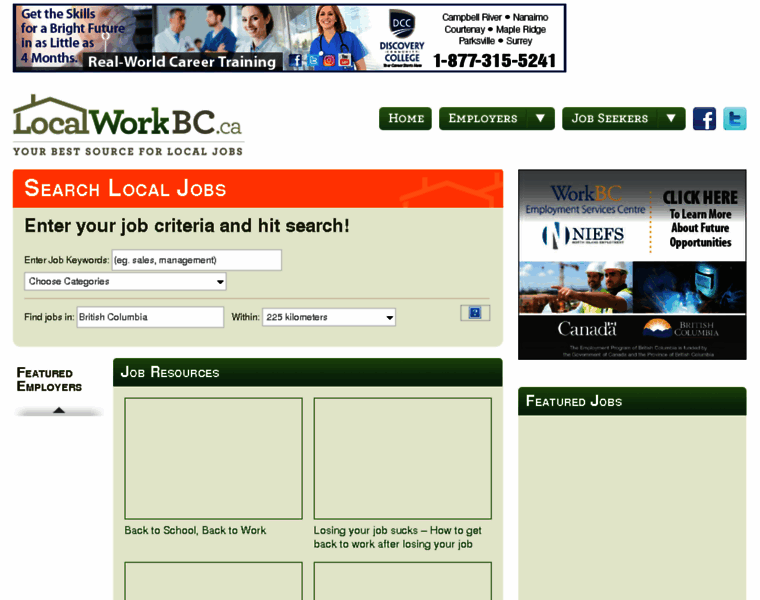 Localworkbc.ca thumbnail