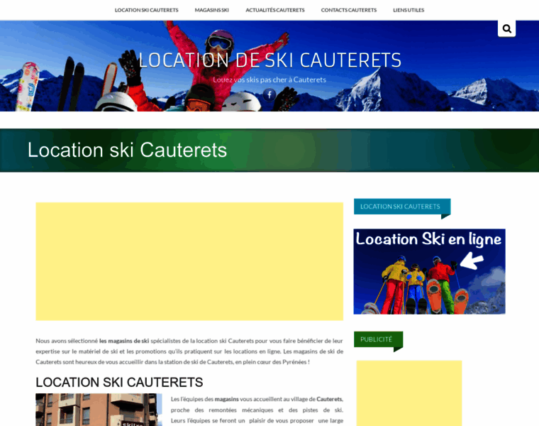 Location-ski-cauterets.fr thumbnail
