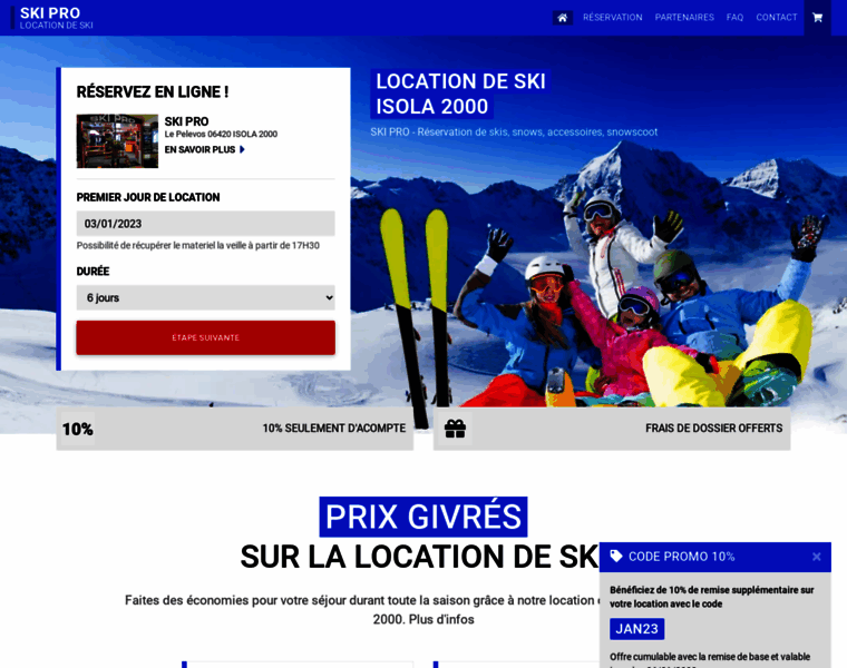 Location-ski-isola2000.fr thumbnail