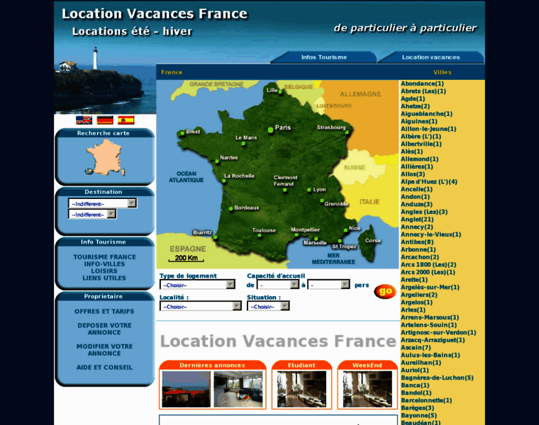 Location-vacances-france.com thumbnail
