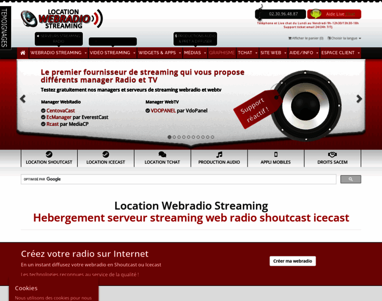 Location-webradio-streaming.com thumbnail