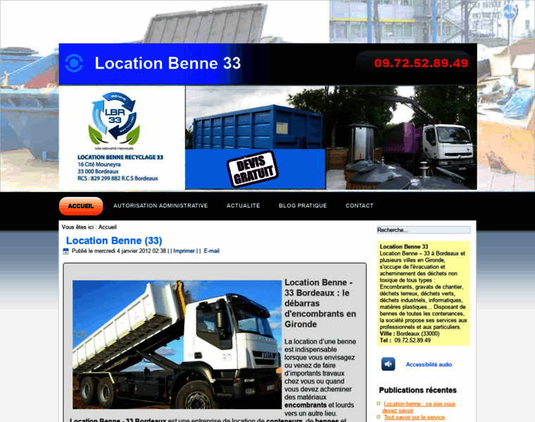 Locationbennebordeaux-benne33.net thumbnail