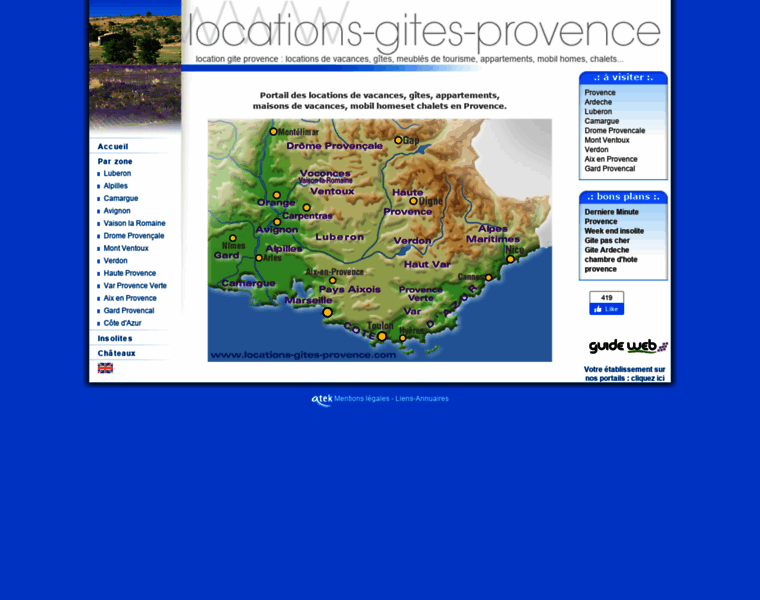 Locations-gites-provence.com thumbnail