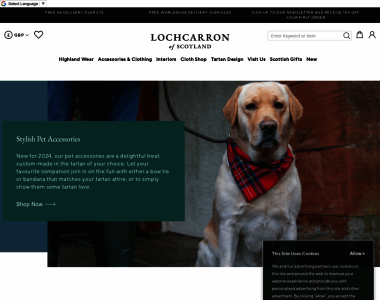 Lochcarron.co.uk thumbnail