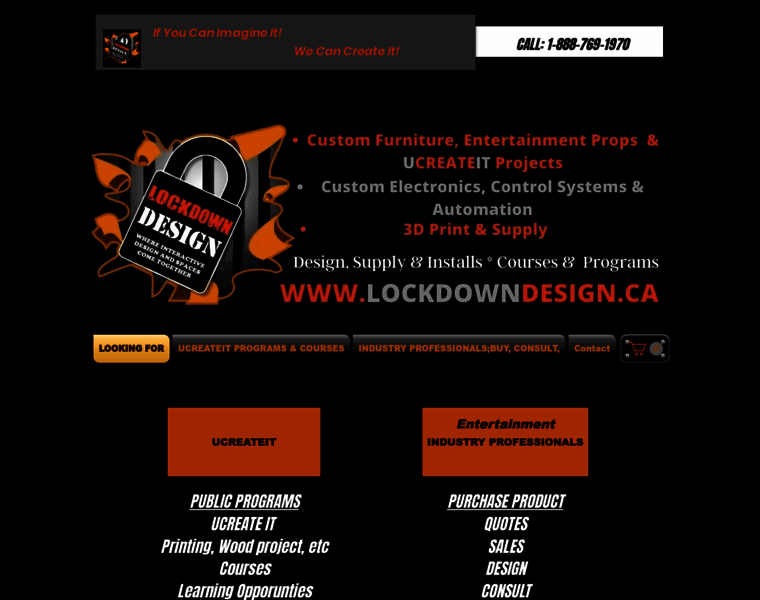 Lockdowndesign.ca thumbnail