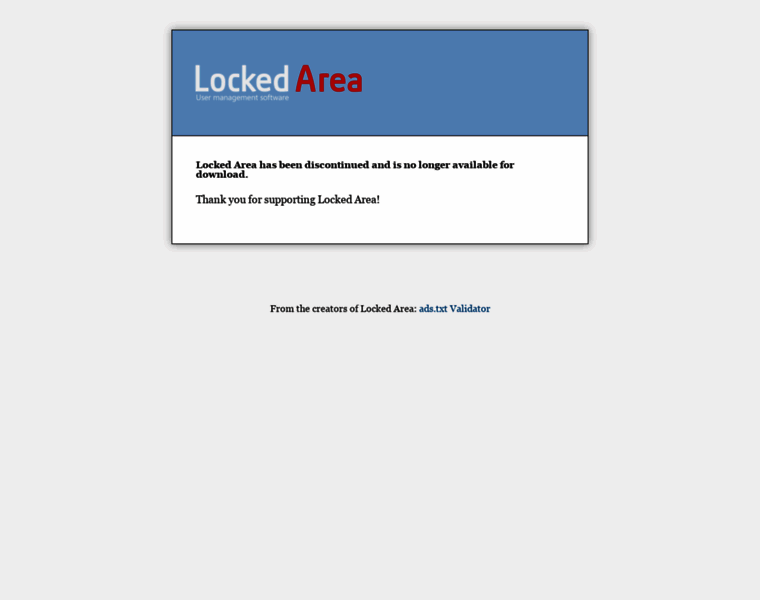 Locked-area.com thumbnail