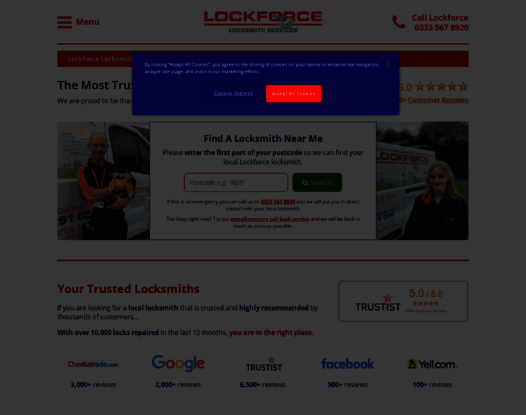 Lockforce.co.uk thumbnail