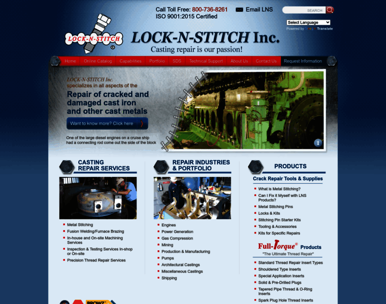 Locknstitch.com thumbnail