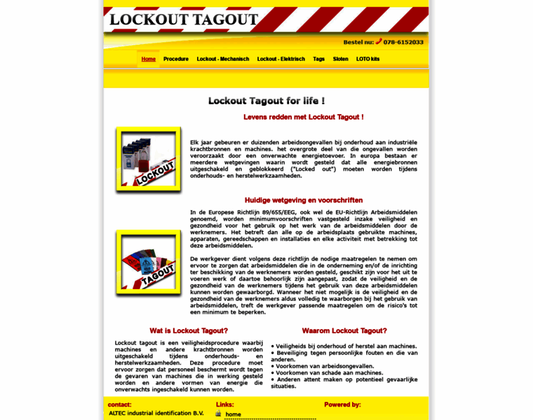 Lockouttagout.nl thumbnail