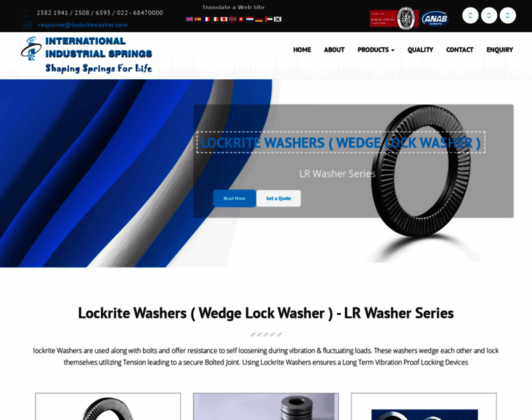 Lockritewasher.com thumbnail
