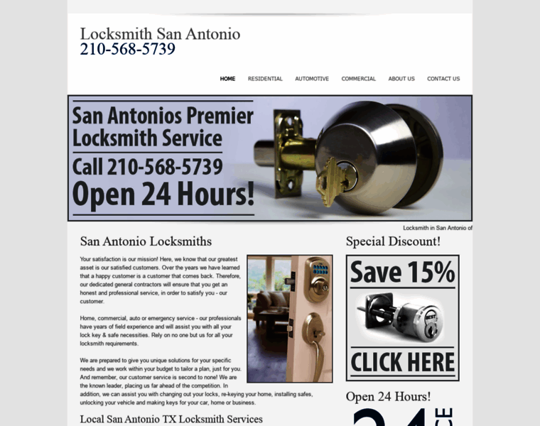 Locksmith--sanantonio.com thumbnail
