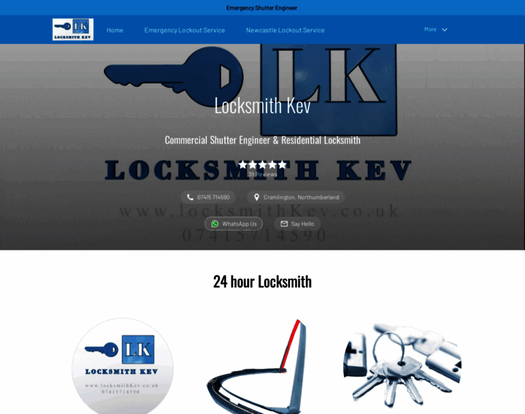Locksmith-kev.com thumbnail