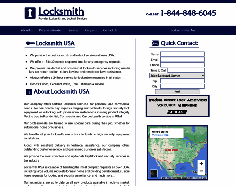 Locksmith-online.com thumbnail