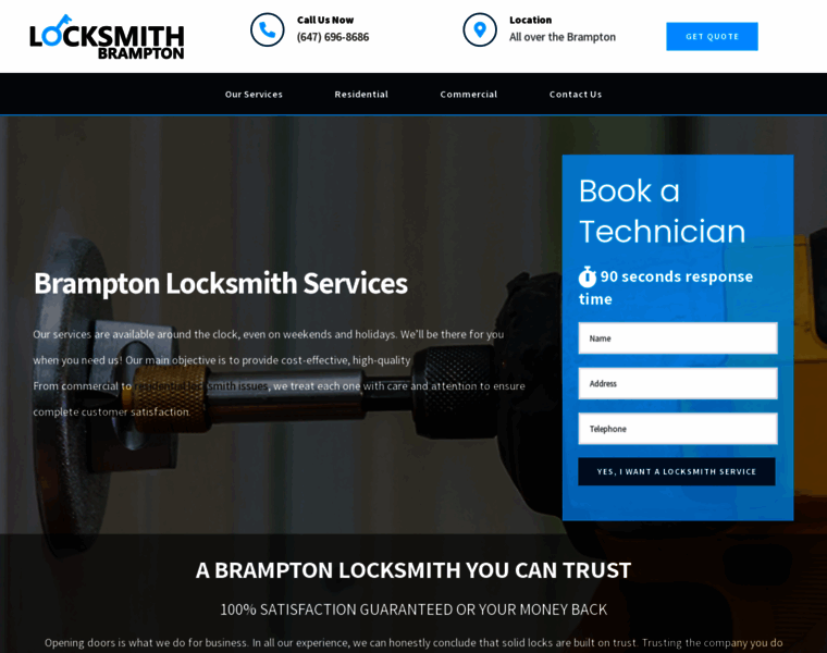 Locksmithbrampton24.ca thumbnail