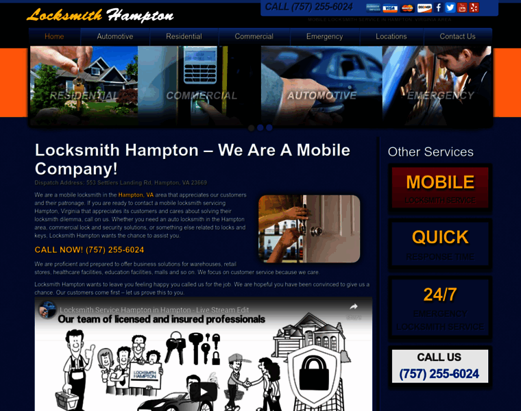 Locksmithhampton.net thumbnail
